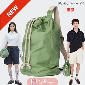 Uniqlo JW Anderson Drawstring Bag Duffle * NEW* 2025 Spring/Summer 476132 GREEN